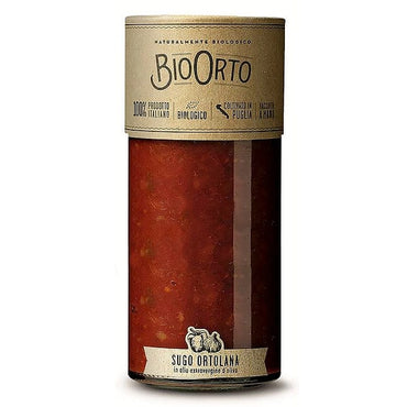BioOrto Organic Sugo Ortolana Vegetable Pasta Sauce 580ml